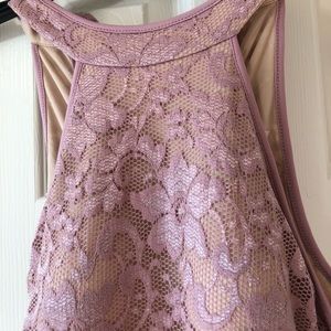 Pale pink/beige dress